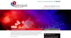 Desktop Screenshot of principallondon.com